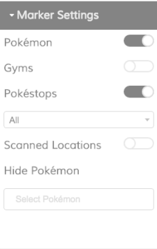 Pokémon Go Live Map pokevision alternativa nastaveni 3