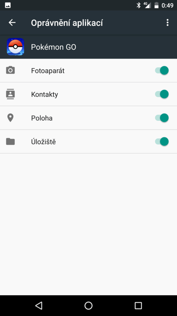 Pokémon GO problém s gps 2