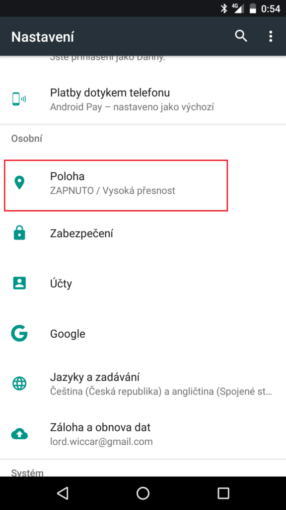 Pokémon GO problém s gps 3