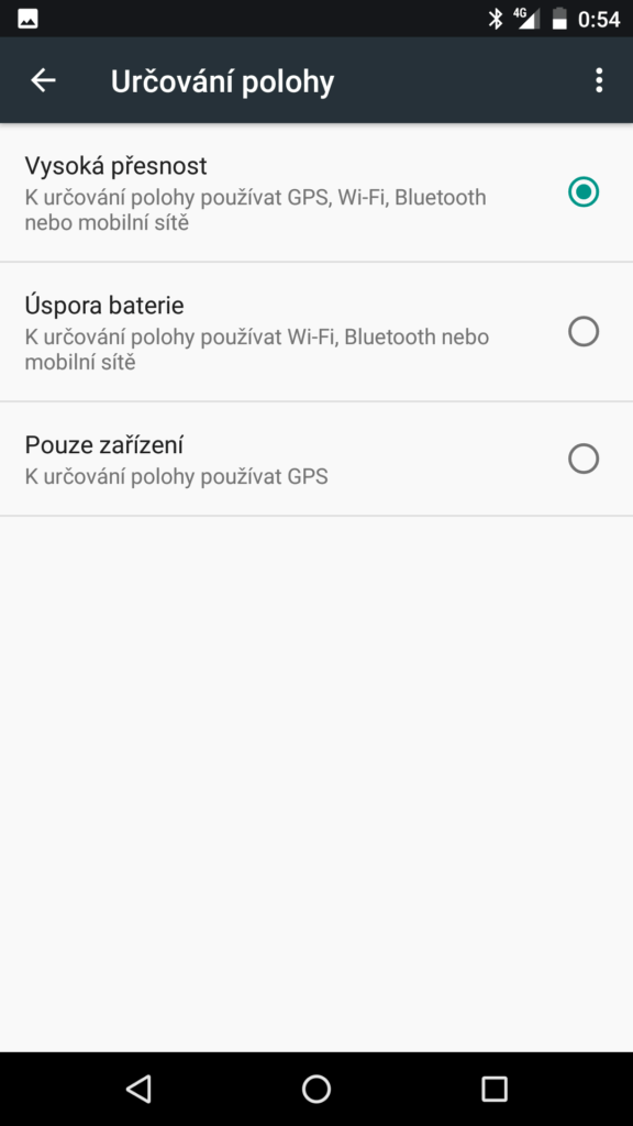 Pokémon GO problém s gps 5