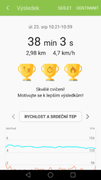Samsung Gear IconX aplikace Gear 10
