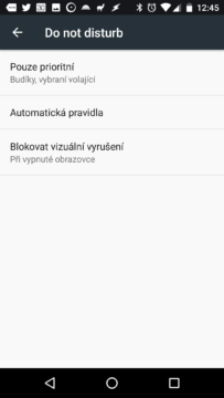 Režim Nerušit v Androidu N