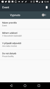 Režim Nerušit v Androidu N