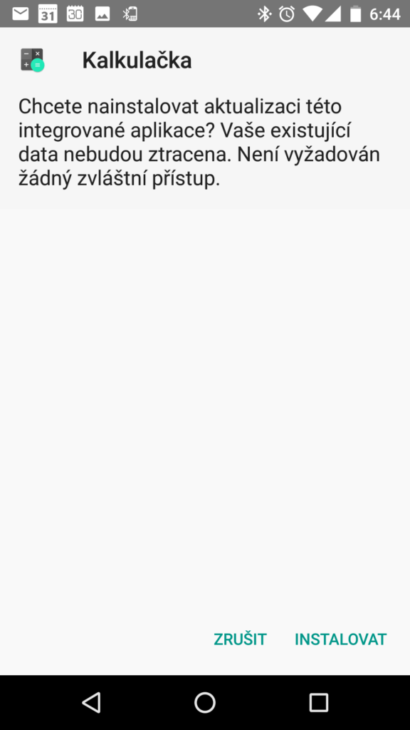 Instalace z alternativního zdroje