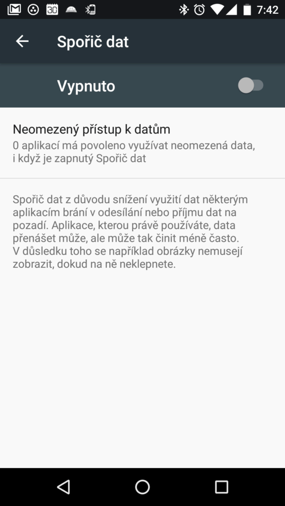 Spořič dat ohlídá váš FUP