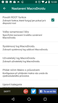 Macrofroid: nejlepší aplikace pro automatizaci telefonu dle čtenářů