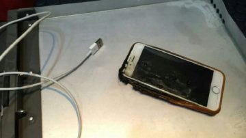 iPhone exploze v letadle