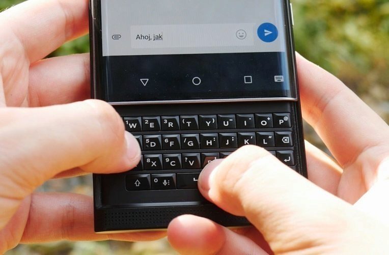 telefony Blackberry Priv a DTEK50