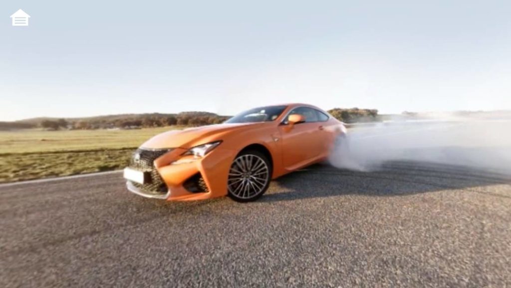 Google Cardboard Lexus