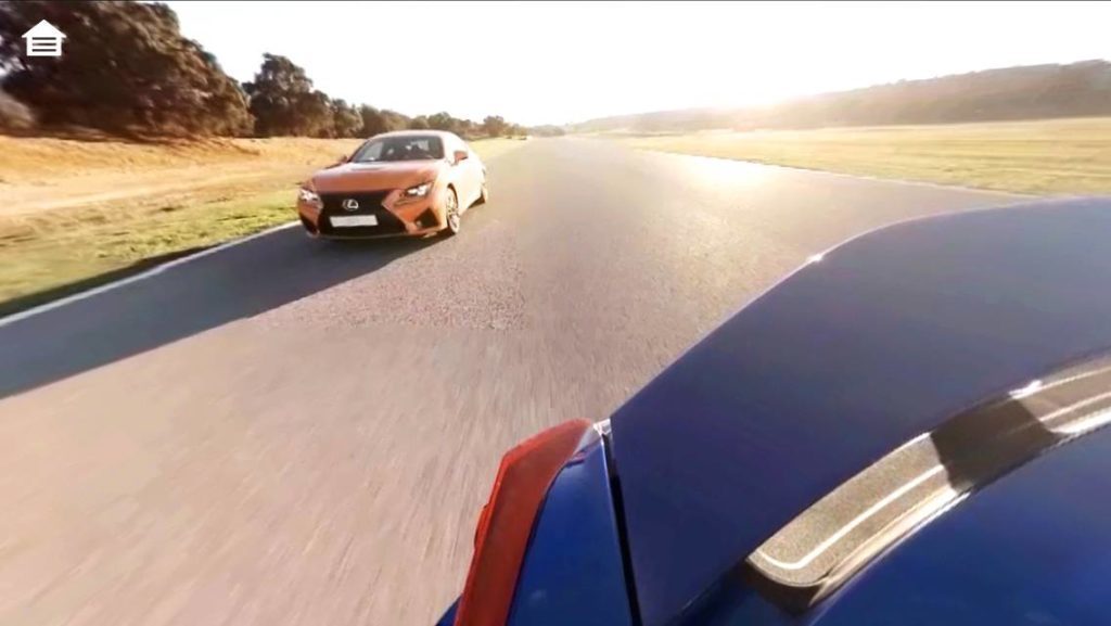 Google Cardboard Lexus 2