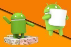 Marshmallow versus Nougat ico 227 x 150