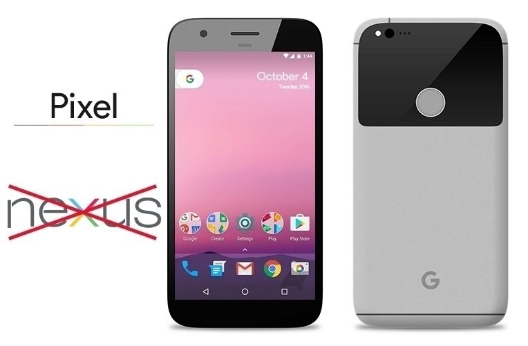 Nexus končí nahradí je Pixel náhleďák