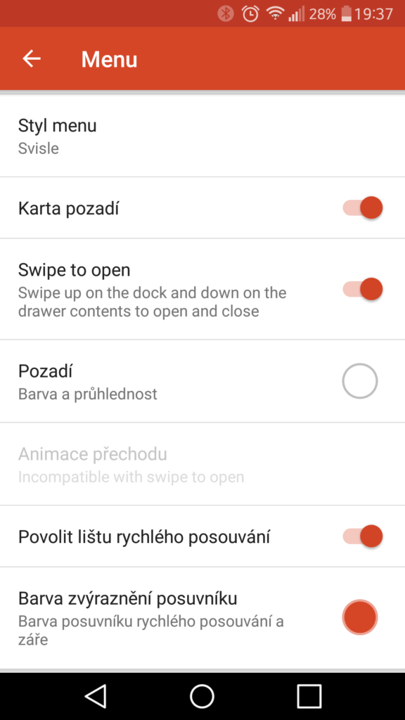 Nova Launcher beta 2