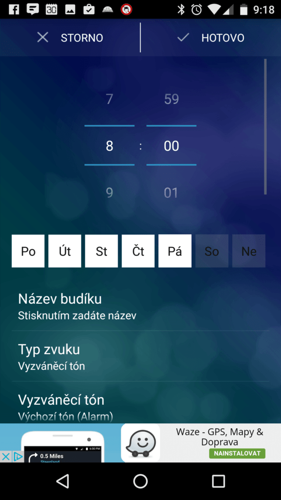 Budík Xtreme + Časovač