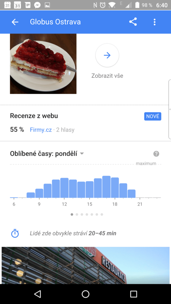 Oblíbené časy ve výsledcích hledání