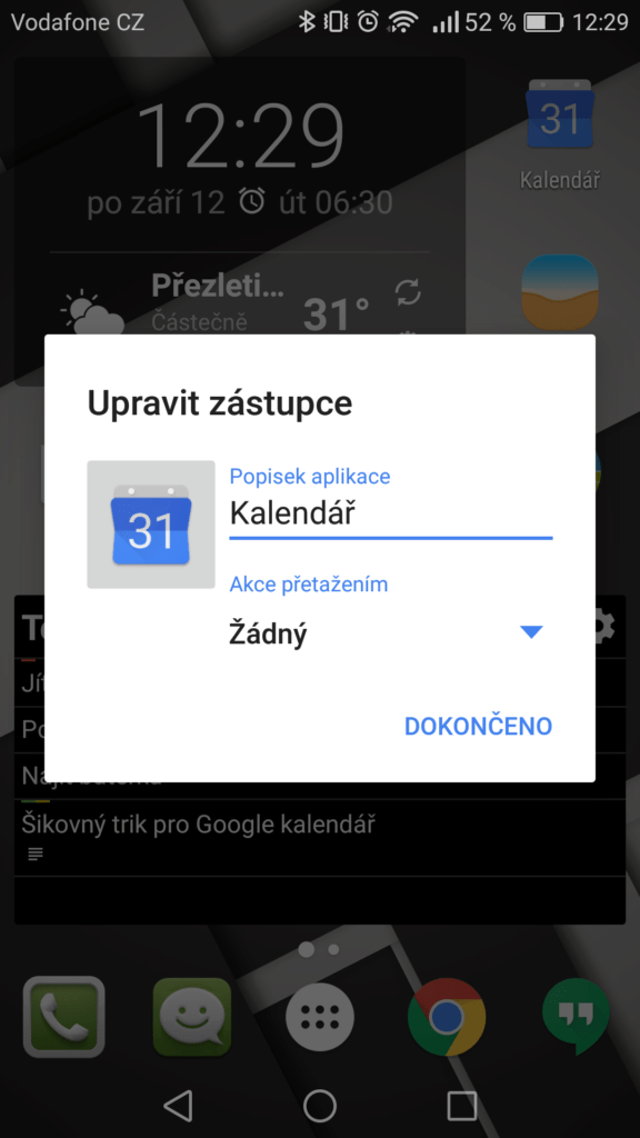 Trik pro Google Kalendar nova udalost 1