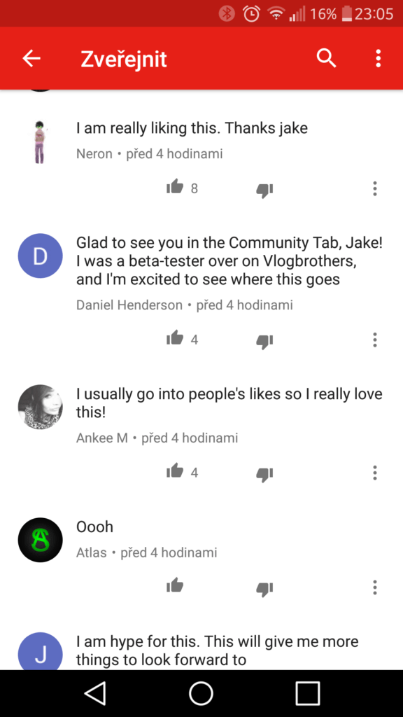 Youtube Komunita 2