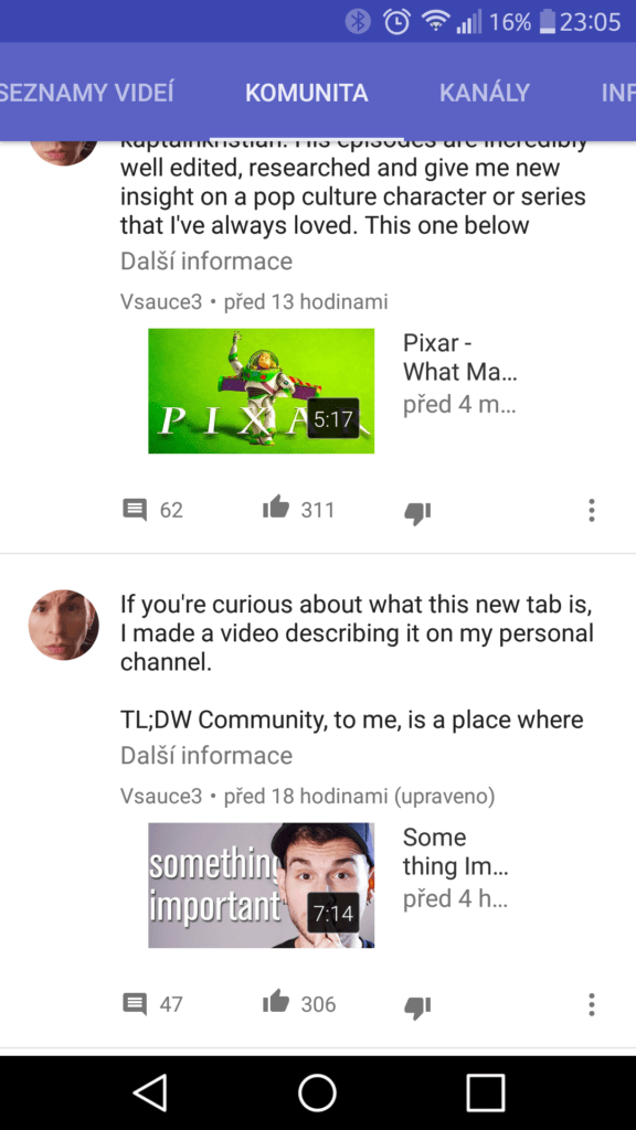 Youtube Komunita