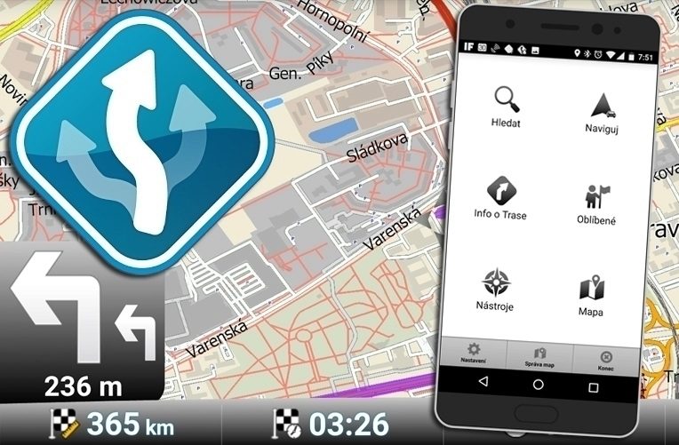 bezplatna navigace mapfactor navigator ico
