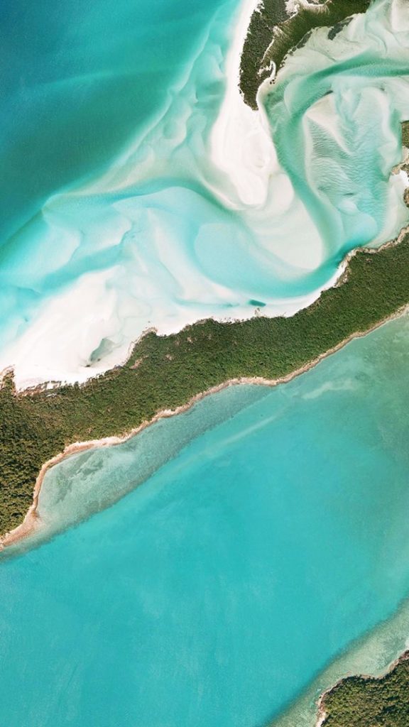 Ukázka živé tapety z telefonu Google Pixel