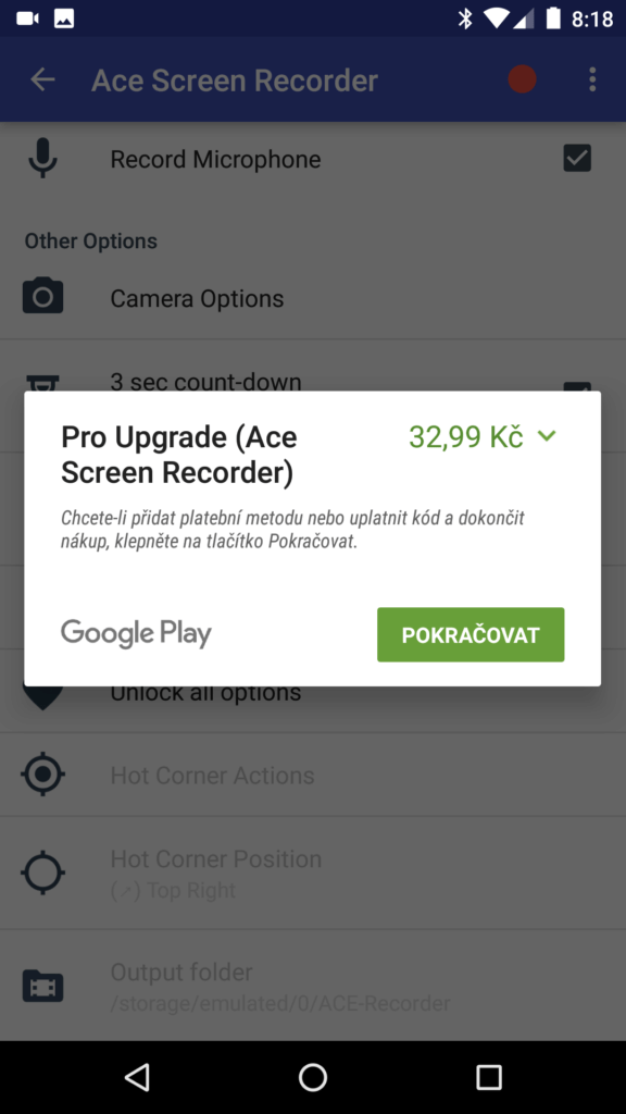 ace screen recorder