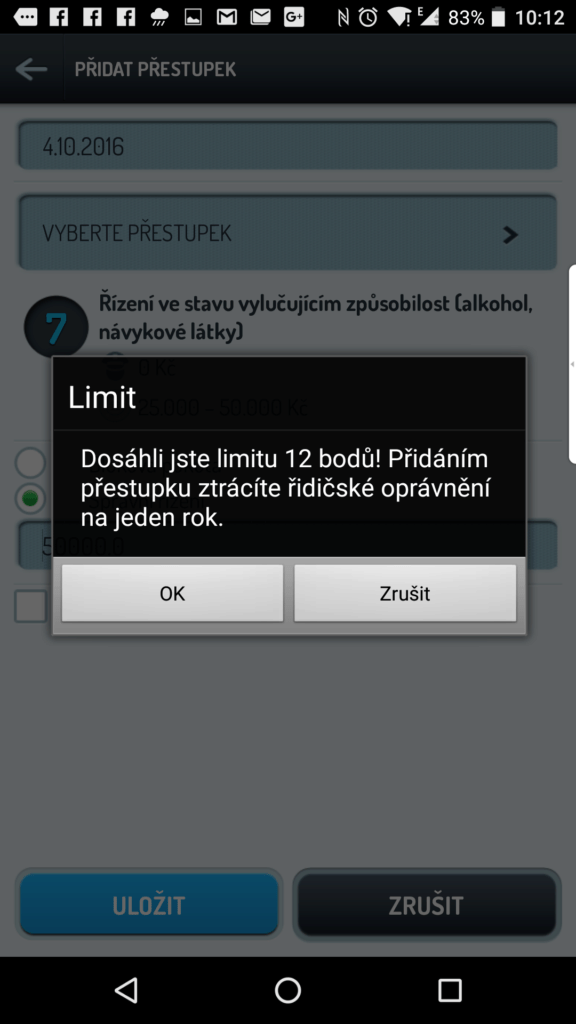 Získali jste 12 bodů