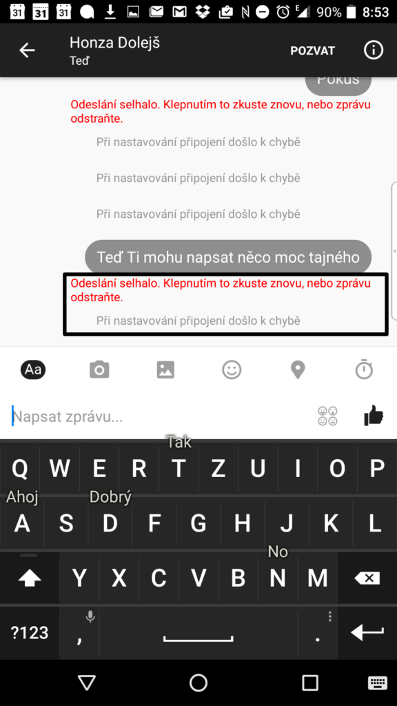 Nám se první pokusy nepovedly