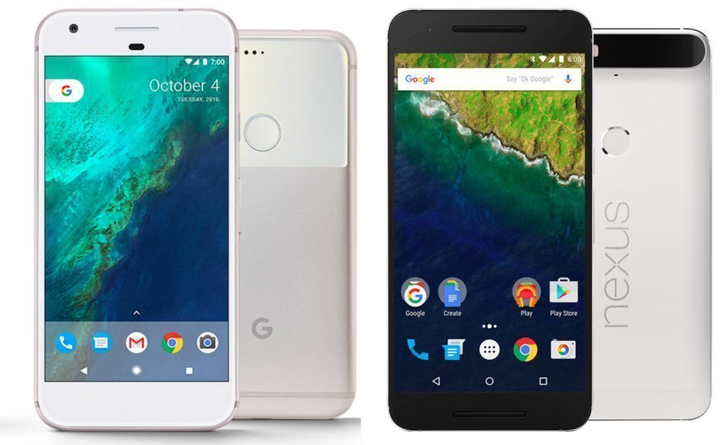 srovnani-google-pixel-xl-vs-nexus-6p-design srovnani-google-pixel-xl-vs-nexus-6p-design