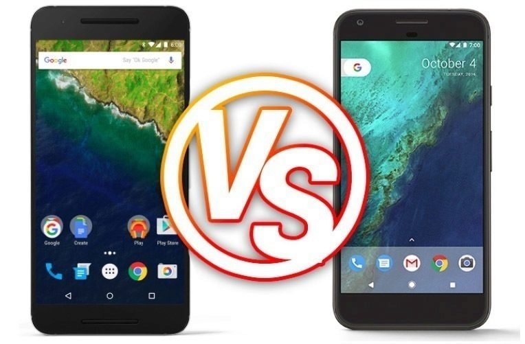 srovnání Google Pixel XL vs. Nexus 6P srovnání Google Pixel XL vs. Nexus 6P