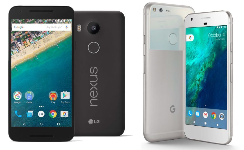 srovnani-google-pixel-vs-nexus-5x-design srovnani-google-pixel-vs-nexus-5x-design
