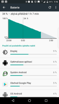 Výdrží baterie telefon neoslnil