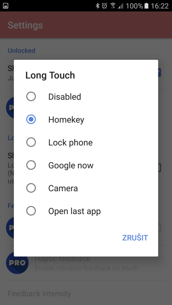 easyHome for Samsung domaci tlacitko 2