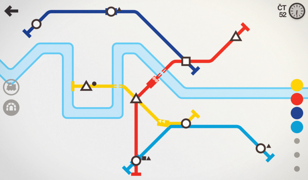 Hra Mini Metro