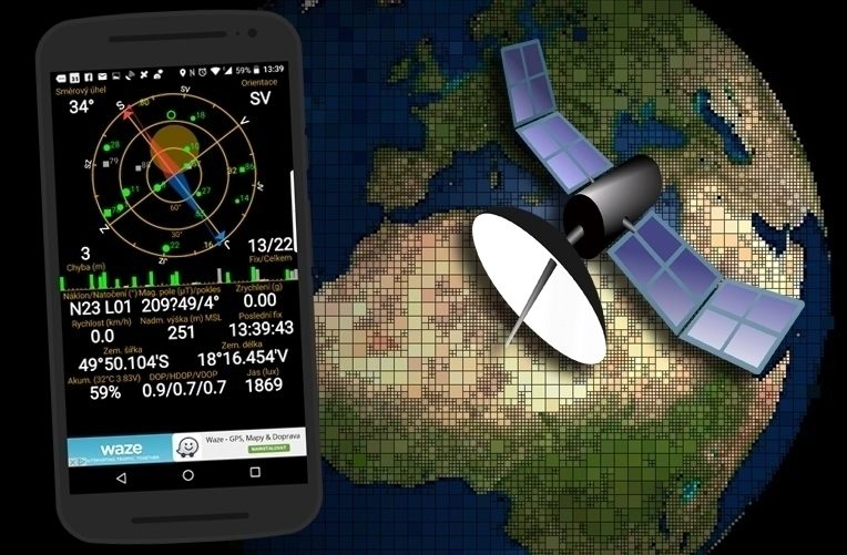 presnost urcovani polohy telefonu ico