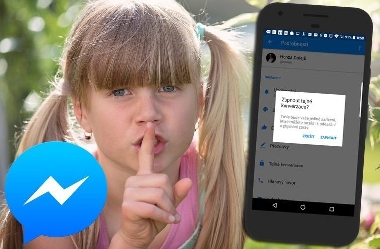 sifrovani ve facebook messengeru ico