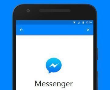 Úvodní obrázek k aplikaci FB messenger