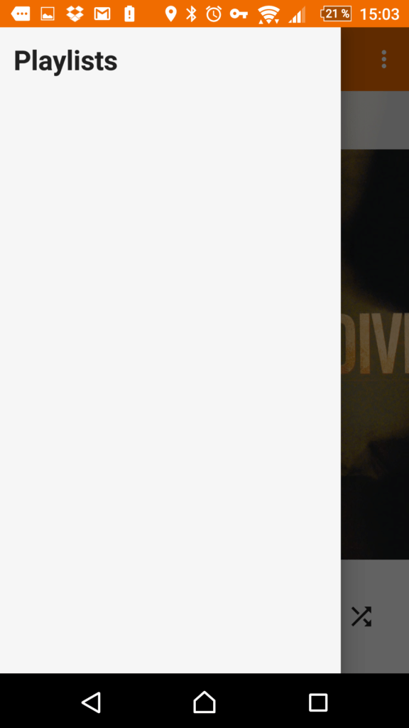 Postranní nabídka