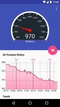 Barometer Reborn udělá z telefonu barometr