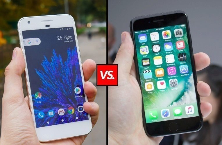 Google Pixel vs. iPhone 7