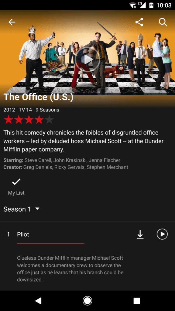 Netflix offline 2
