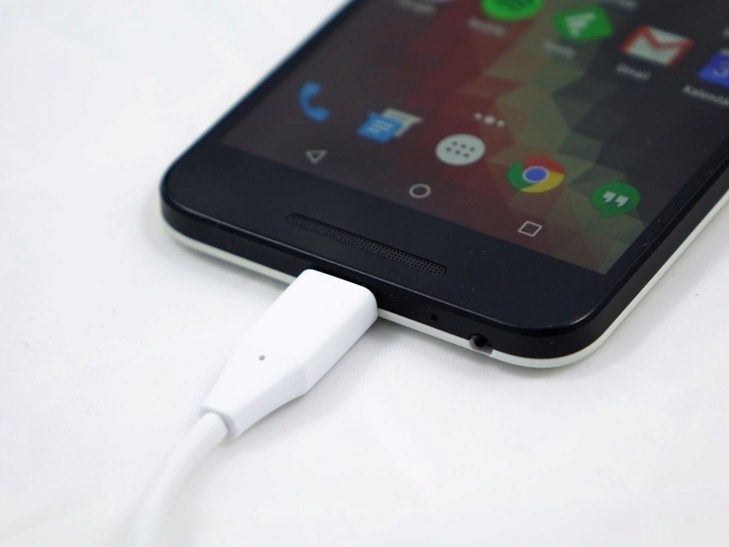 Nexus 5X - USB C, nabíjení
