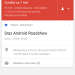 Nexus 5X systém google now upozornění 1