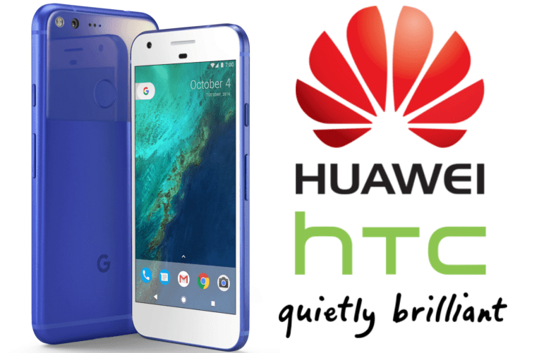 Telefon Google Pixel a Huawei