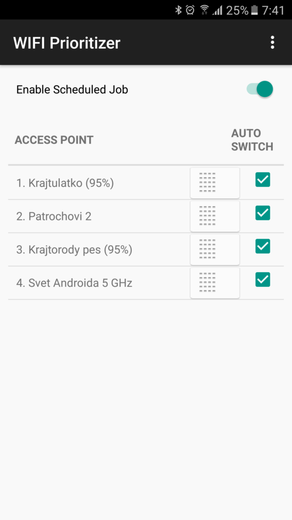 WiFi Prioritizer nastaveni 2