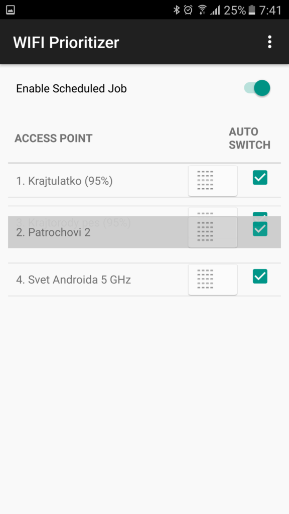 WiFi Prioritizer nastaveni 3
