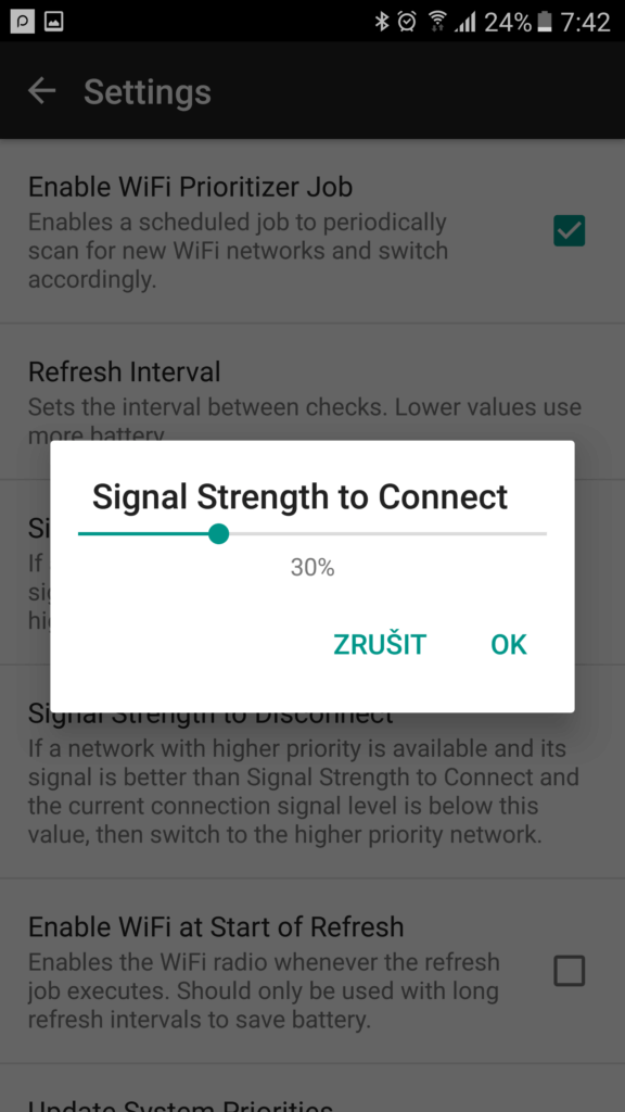 WiFi Prioritizer nastaveni 6