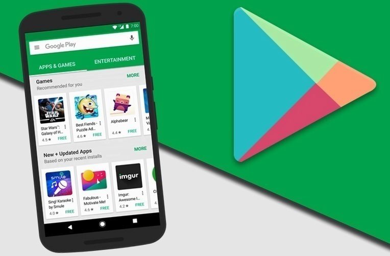 aplikace obchod google play novy design ico