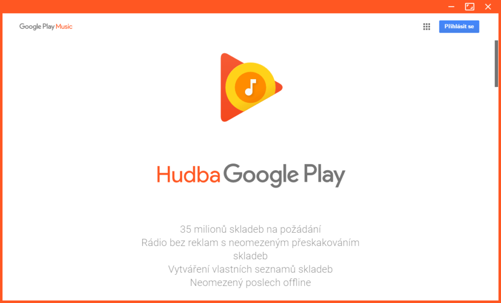Google Play Music Desktop Player