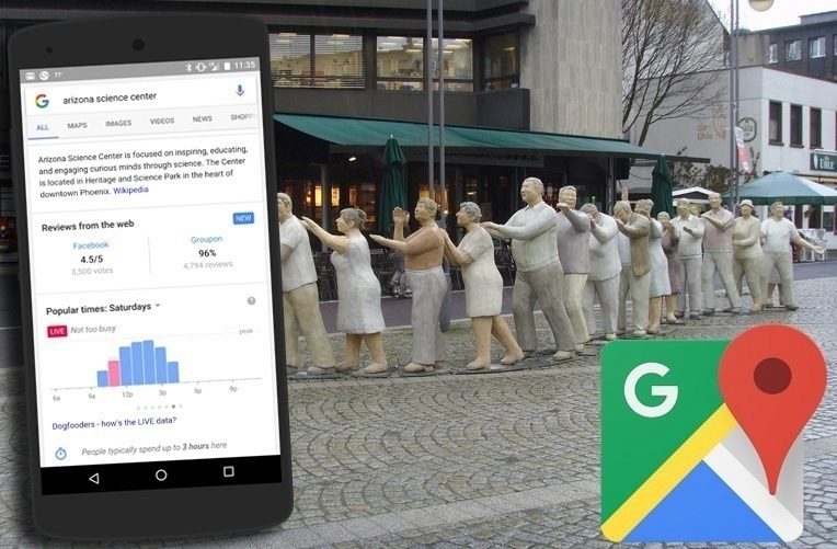 mapy google cekat ve fronte ico