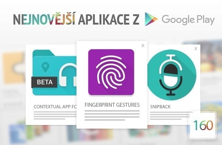 nejnovejsi aplikace gesta ctecky otisku ico